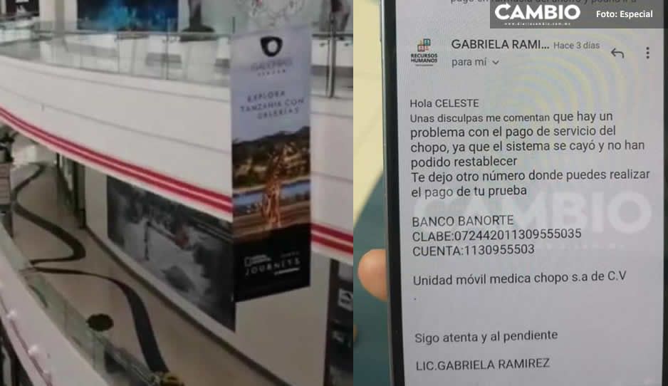 Estafan a más de 40 poblanos con 350 pesos para trabajar en &#039;Old Navy&#039; de Galerías Serdán