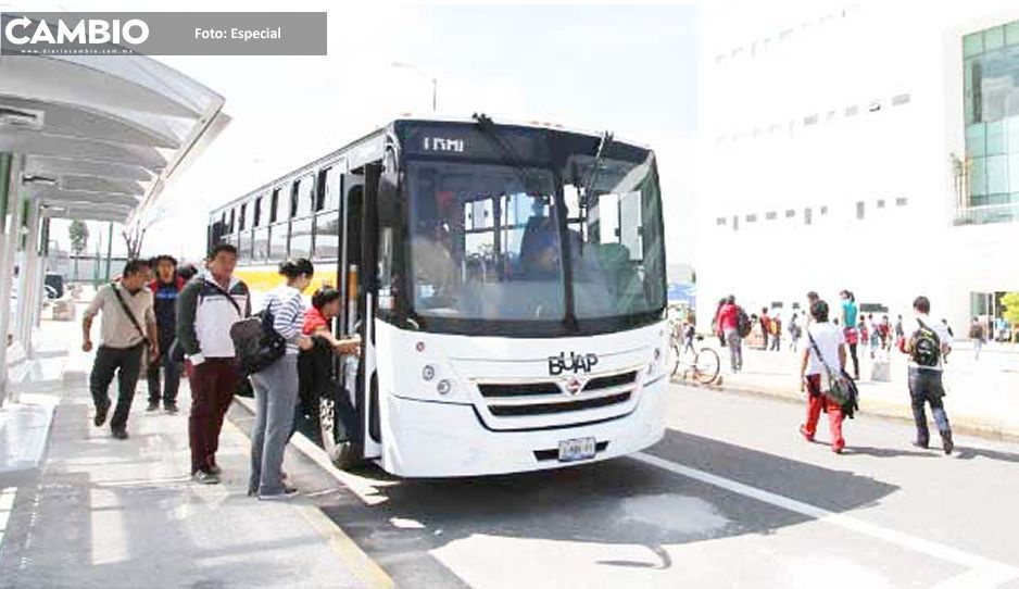 ¡Qué no se te pase! Mañana regresa a clases la BUAP y aquí las rutas del Lobobus