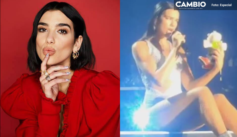 Dua Lipa explica por qué pateó peluche de Dr. Simi &#039;Fue por mi seguridad y la de mis bailarines&#039;