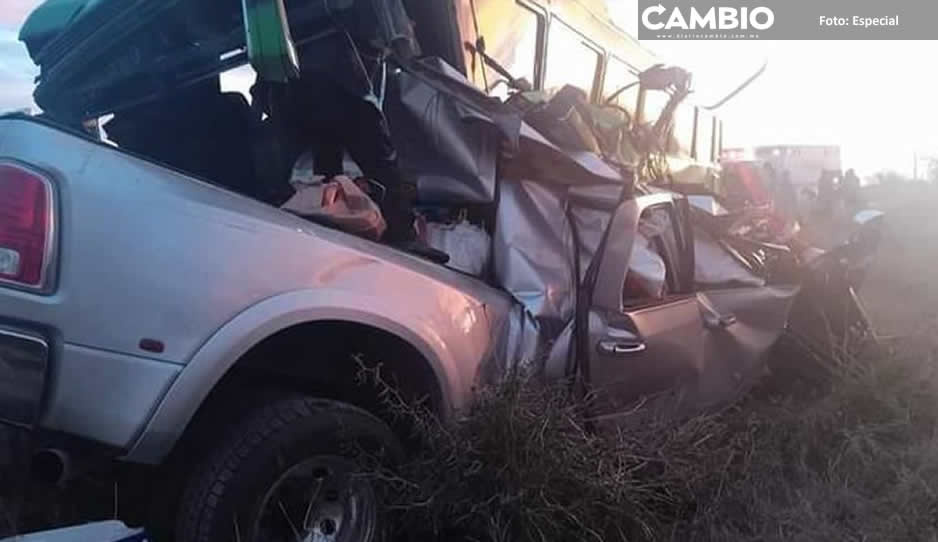 4 muertos y 21 lesionados dejó el accidente en Guanajuato de un autobús que salió de Puebla