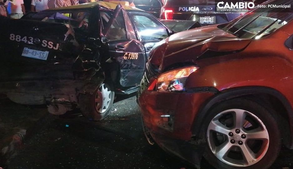 Brutal accidente entre dos automóviles sobre Bulevar Norte (VIDEO)