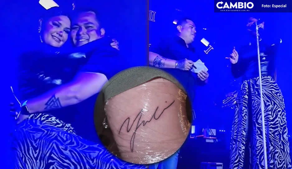 ¡Ay que hermoso! Fan de Yuridia se tatúa su autógrafo en el brazo
