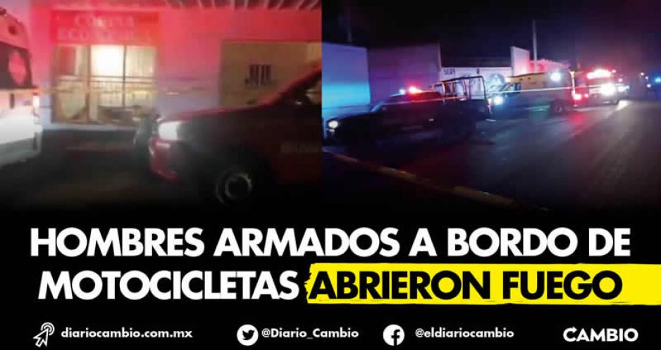 Noche sangrienta en Tehuacán: un muerto y dos heridos, el saldo de un ataque contra un anexo (VIDEO)