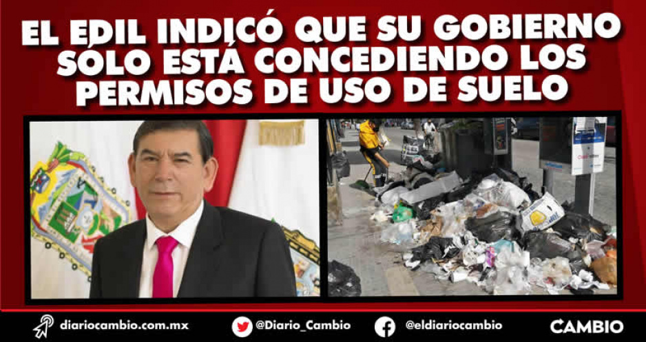 Tepole echa la bolita a Smadsot por contrato de empresa a cargo de planta tratadora de basura en Tehuacán