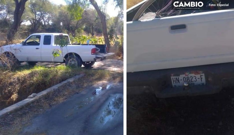 ¡Imparable robo de autos en Tecamachalco! Ladrones se llevan camioneta Ford Ranger