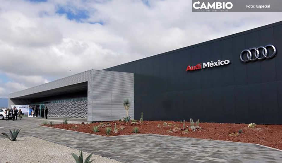 Cambia logística de Audi debido a la manifestación en el primer turno en San José Chiapa