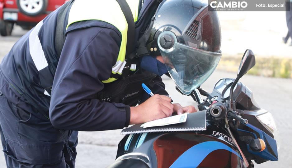 SSC asegura 62 motocicletas por falta de documentación en San Pedro Cholula