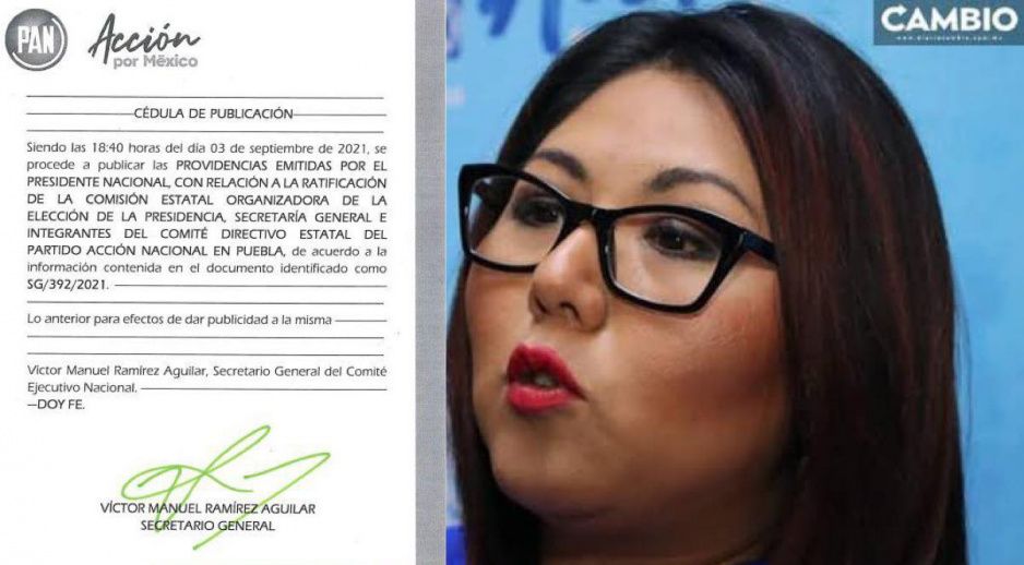 CEN del PAN avala Comisión Estatal impuesta por Genoveva; avanza en su reelección