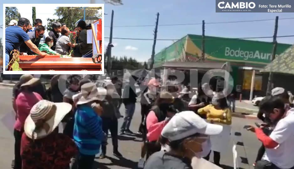 Vecinos de Totimehuacan exigen justicia por Armando el repartidor de Domino’s (VIDEO)