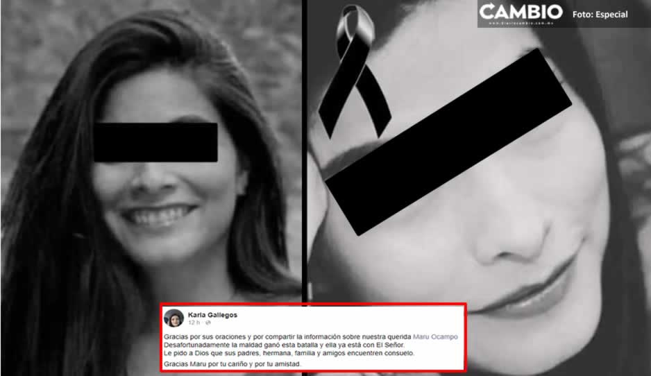 Familiares y amigos exigen justicia por feminicidio de Maru Ocampo: “La maldad ganó esta batalla&quot;