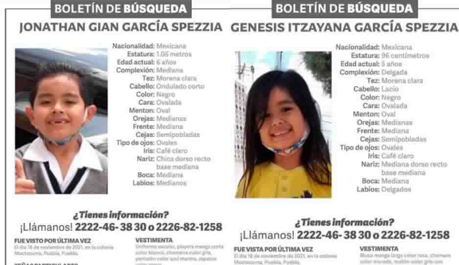 Ayuda a encontrar a los hermanos García Spezzia, llevan desaparecidos desde noviembre