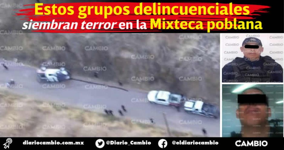 Comando de Los Michoacanos o Los Rojos embosca y ejecuta a dos policías estatales en La Mixteca (FOTOS Y VIDEOS)