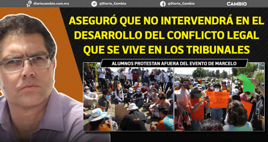 Renuncia Ríos Piter de facto a su rectoría mientras arrecia conflicto UDLAP (FOTOS Y VIDEO)