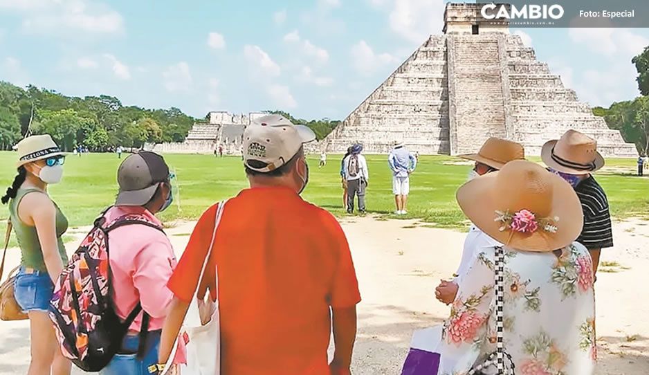 Fake news Lady Kukulkán nunca aventó cenizas en Chichén Itzá: INAH