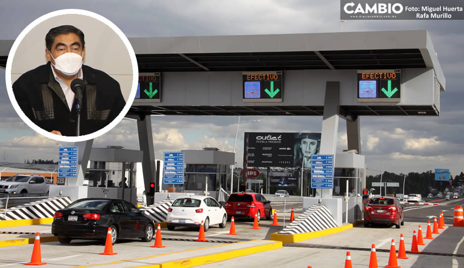 Analiza Barbosa poner sensores y patrullas en las autopistas de Puebla para evitar accidentes