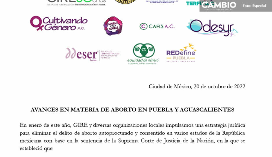 Organizaciones civiles ganan amparo en contra de la regulación del delito de aborto