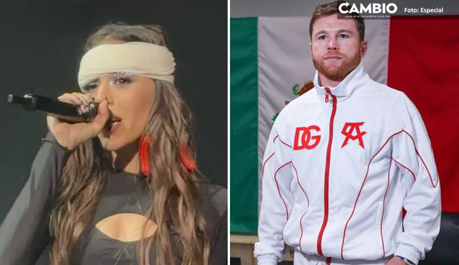 Danna Paola reaparece con el ojo morado y le pide consejo al Canelo  &nbsp;