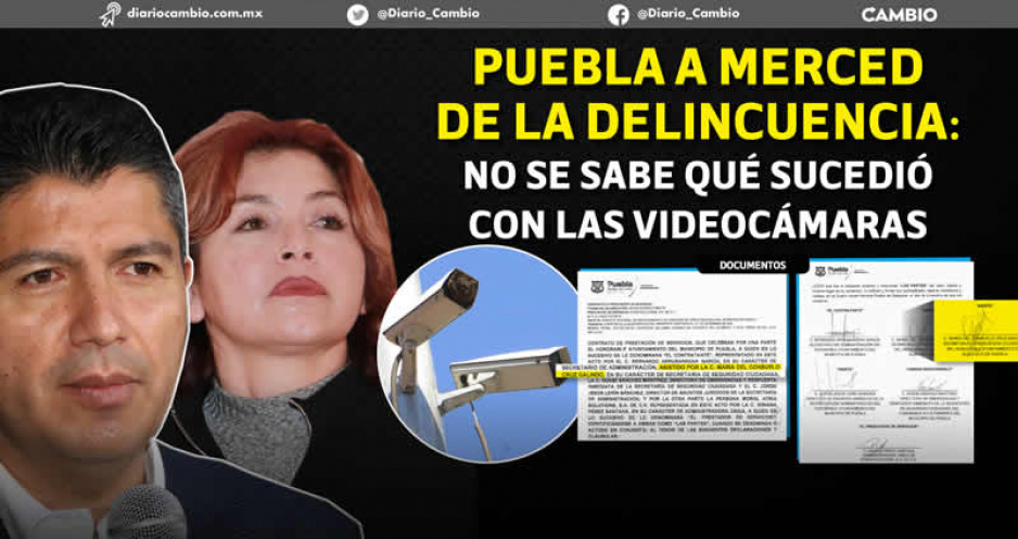 Puebla cumple un mes sin videocámaras: contrato con Atria exhibió mentiras de Lalo y Consuelo (FOTOS Y VIDEO)