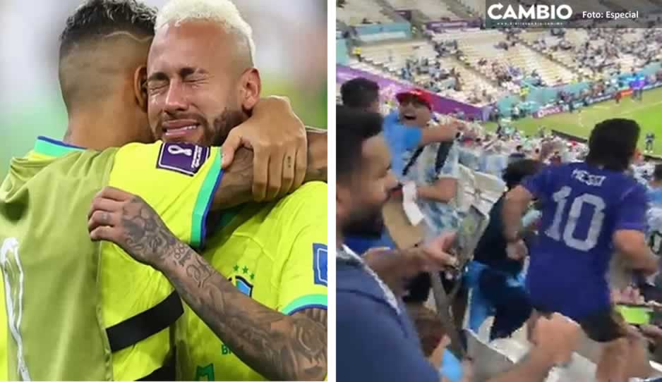 VIDEO: Así celebró afición de Argentina que Brasil quedó fuera del Mundial