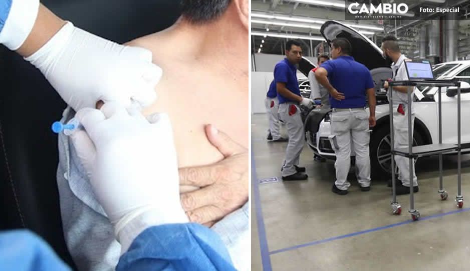 ¡Audi cero solidario! Obliga a obreros a pedir permiso sin goce de sueldo para ir a vacunarse vs Covid