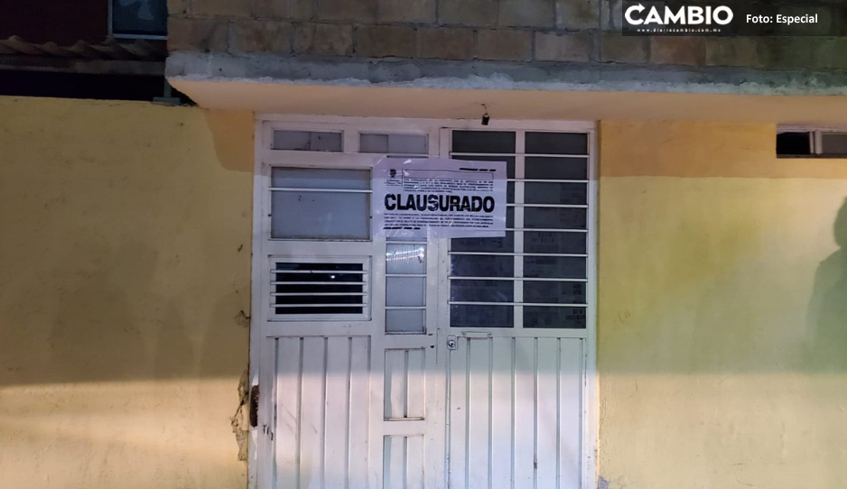 Clausuran bar clandestino que operaba al interior de una casa en Tehuacán