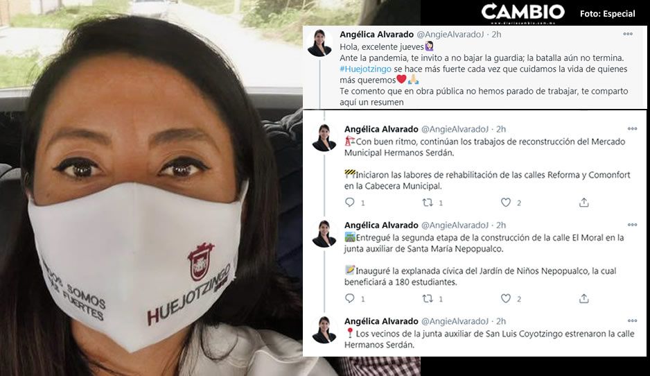 Angélica Alvarado confiesa que desobedece decretos de Barbosa para frenar obras por la pandemia