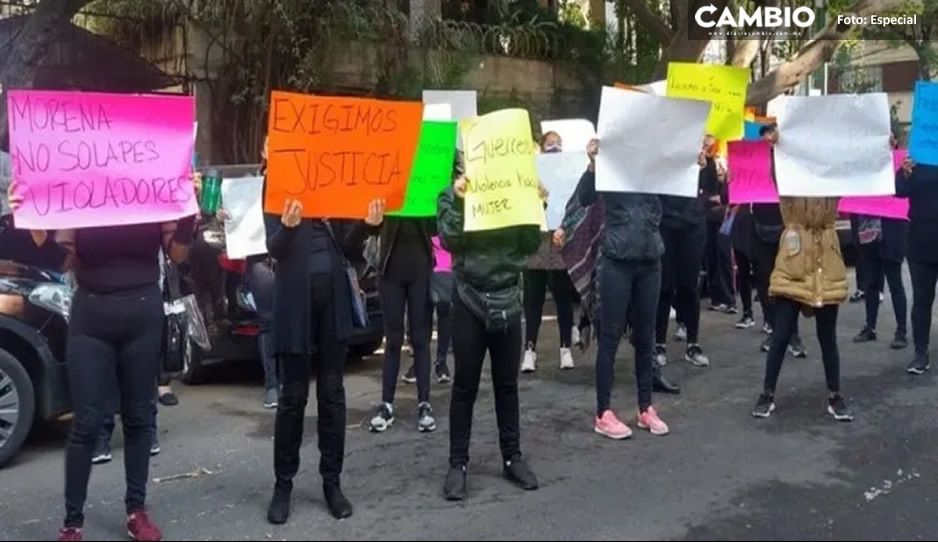 #LopezProtegeVioladores; mujeres piden se retire candidatura a Salgado