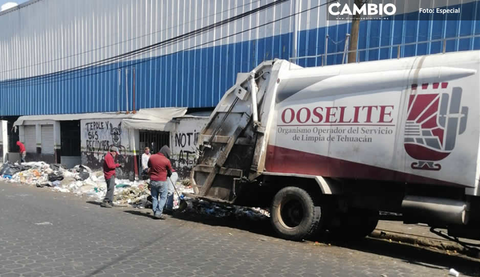 Ooselite culpa a los tehuacaneros por deficiencias en la recolección de basura