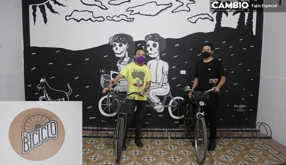 ¡Un sueño hecho realidad! Jóvenes inauguran el primer estacionamiento de bicicletas en Puebla