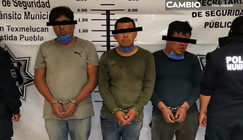 Detienen a integrantes de la banda de Los Moyos, encargados de sembrar terror en Texmelucan