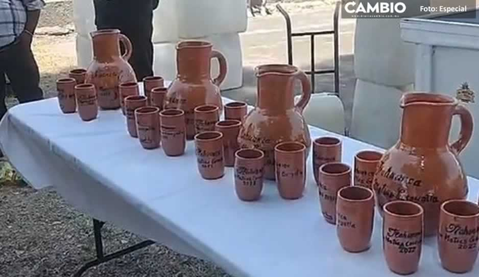 Con más de mil litros de pulque se celebró La Tlahuananca en San Pedro Cholula
