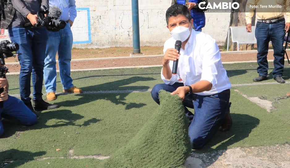 Ofrece Lalo Rivera rehabilitar 150 parques públicos olvidados por Clau (FOTOS Y VIDEO)