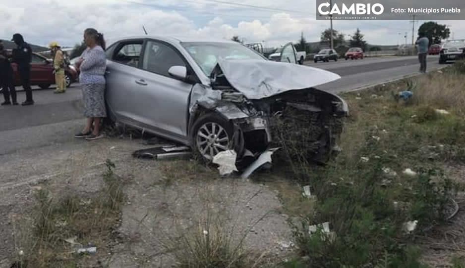 Fatal accidente en la Puebla-Tehuacán deja a un bebito muerto y al menos tres lesionados (VIDEO)