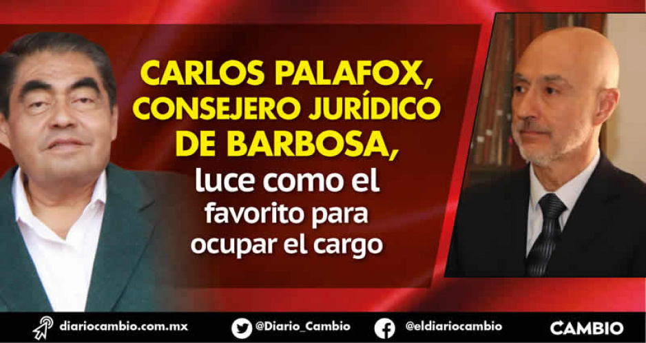 Barbosa envía dos ternas para elegir a nuevos magistrados: una la encabeza Carlos Palafox