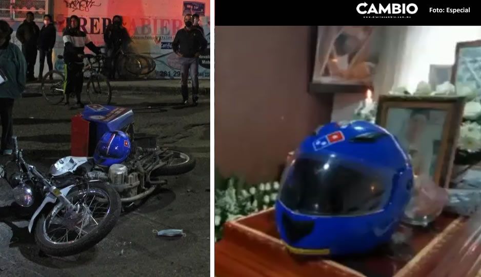 Domino’s y SSP dan la espalda a familia de repartidor muerto en Totimehuacán (VIDEO)