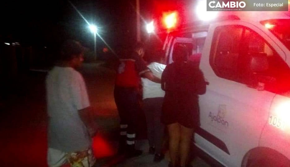 Bala perdida hiere a mujer que regresaba a su casa en Ajalpan