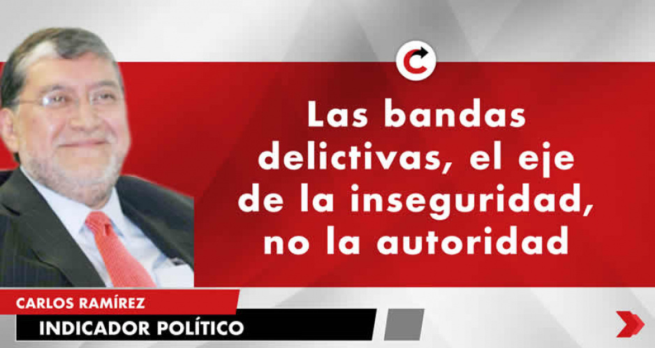 Las bandas delictivas, el eje de la inseguridad, no la autoridad