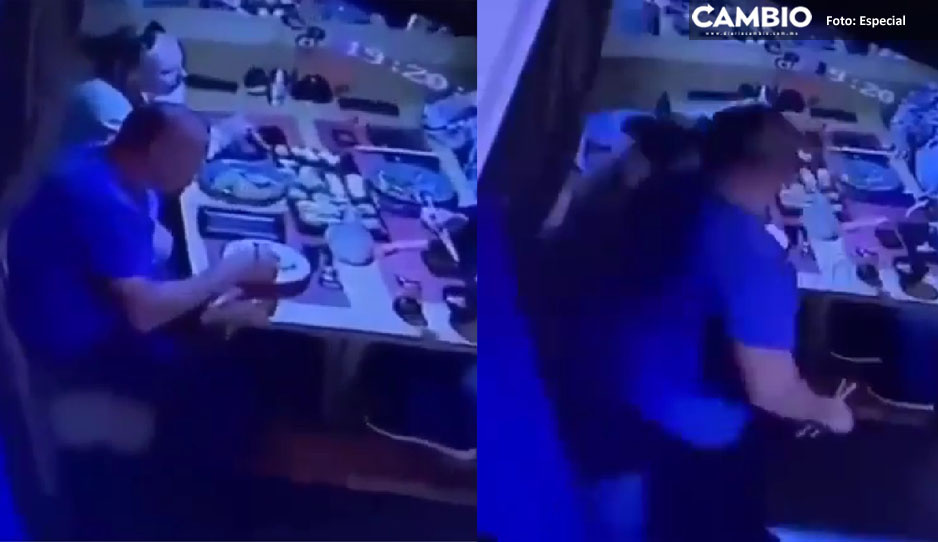¿Ratatouille? Cliente de restaurante es sorprendido por rata en su mesa (VIDEO)