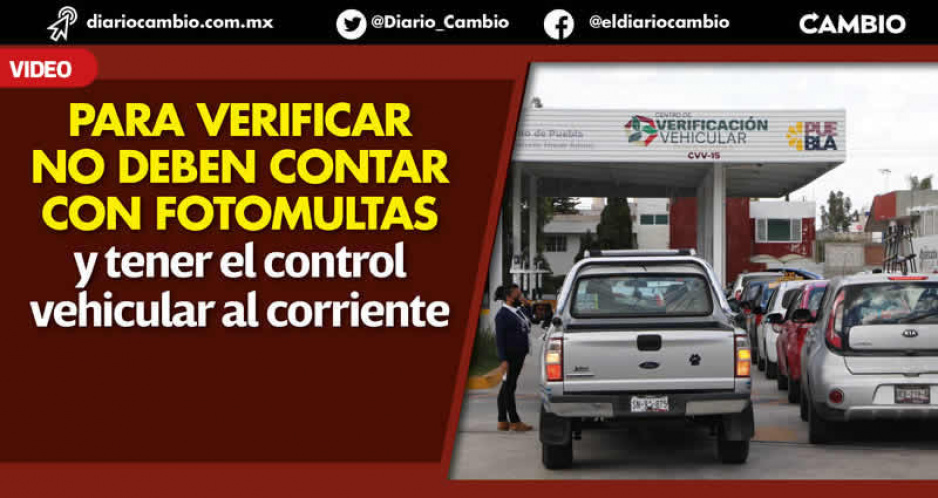 Desde este 2023 verificación vehicular es obligatoria en Puebla: los poblanos pagarán 628 pesos al semestre