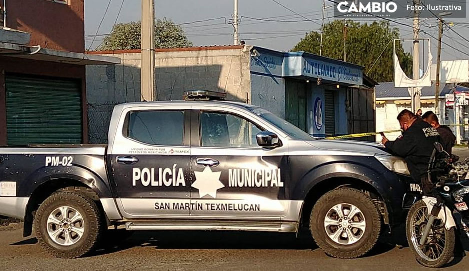 Balean a hombre durante asalto en Texmelucan