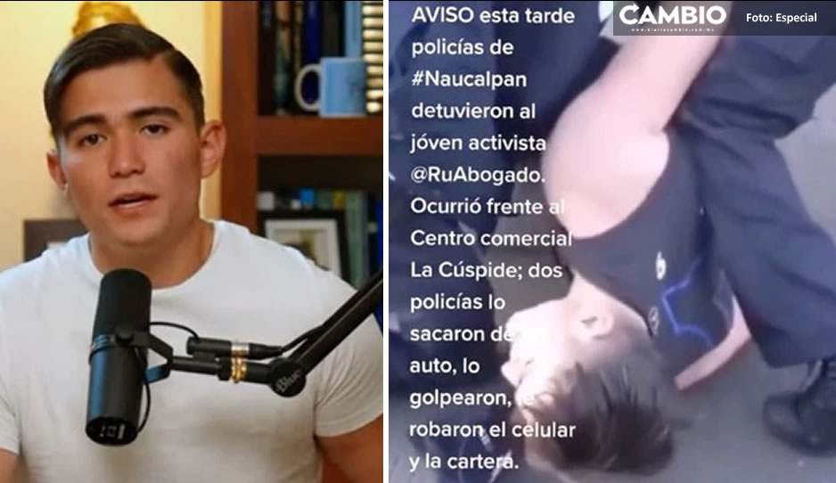 Es un abuso; Policías de Naucalpan golpean a abogado que exhibe corrupción en TikTok (VIDEO)