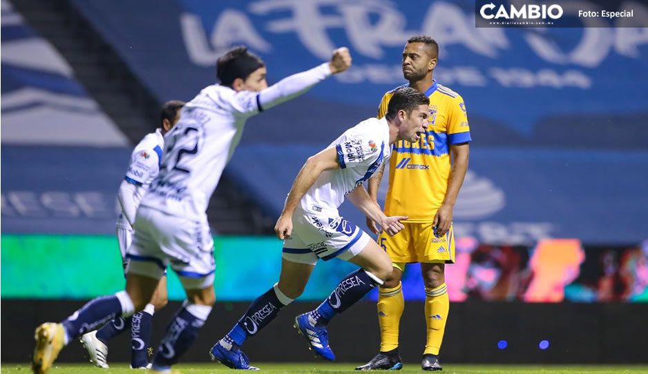 Club Puebla empata con Tigres; se mantiene entre los cuatro mejores del campeonato