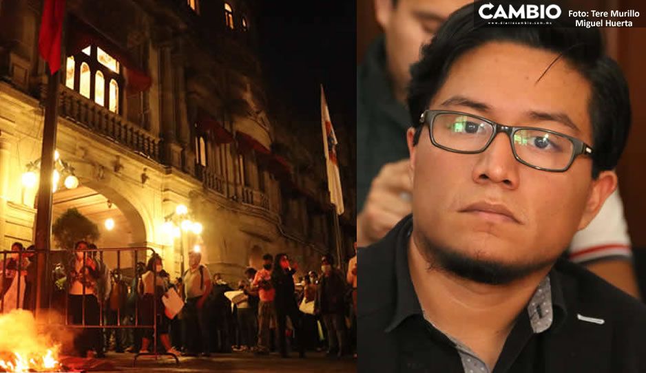 Panistas se convirtieron en porros: Damián Romero tras la rebelión en Palacio Municipal