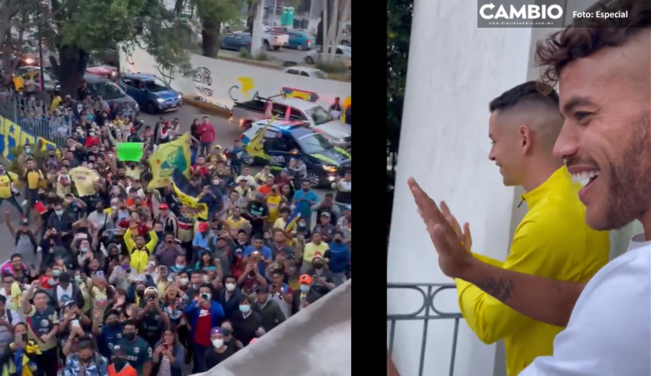 Poblanos reciben al América como si fuera el Real Madrid (VIDEOS)