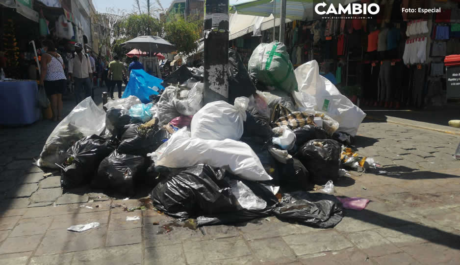 Emiten declaratoria de emergencia sanitaria en Tehuacán por problemas con la recolección y disposición de la basura