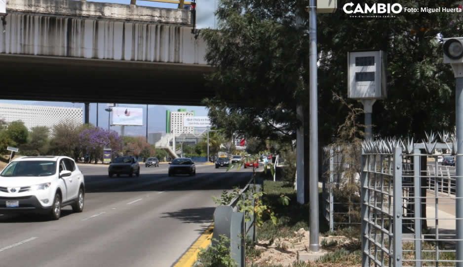 Fotomultas dejaron 6.5 millones en Puebla durante 2020