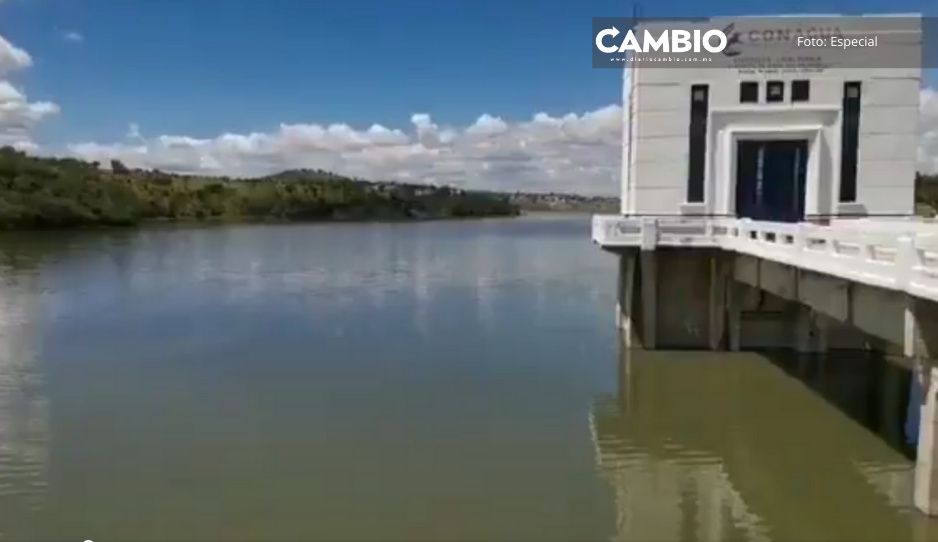 VIDEO: Así se ve la presa de Valsequillo ante posible desbordamiento
