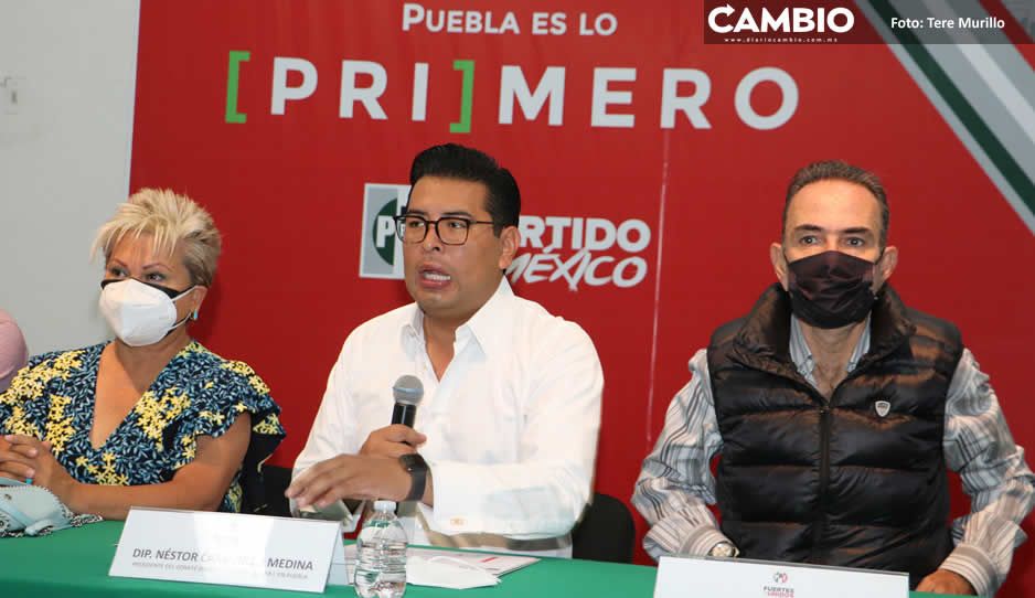 El tricolor sueña con ser la tercera fuerza al interior del Congreso local (FOTOS Y VIDEOS)