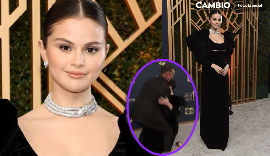 Selena Gómez preocupa a sus fans; se desvaneció en la alfombra de los SAG Awards 2022 (VIDEO)