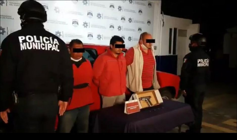 Detienen a auxiliar de Vialidad Estatal por tiroteo en San Jerónimo Caleras (VIDEO)